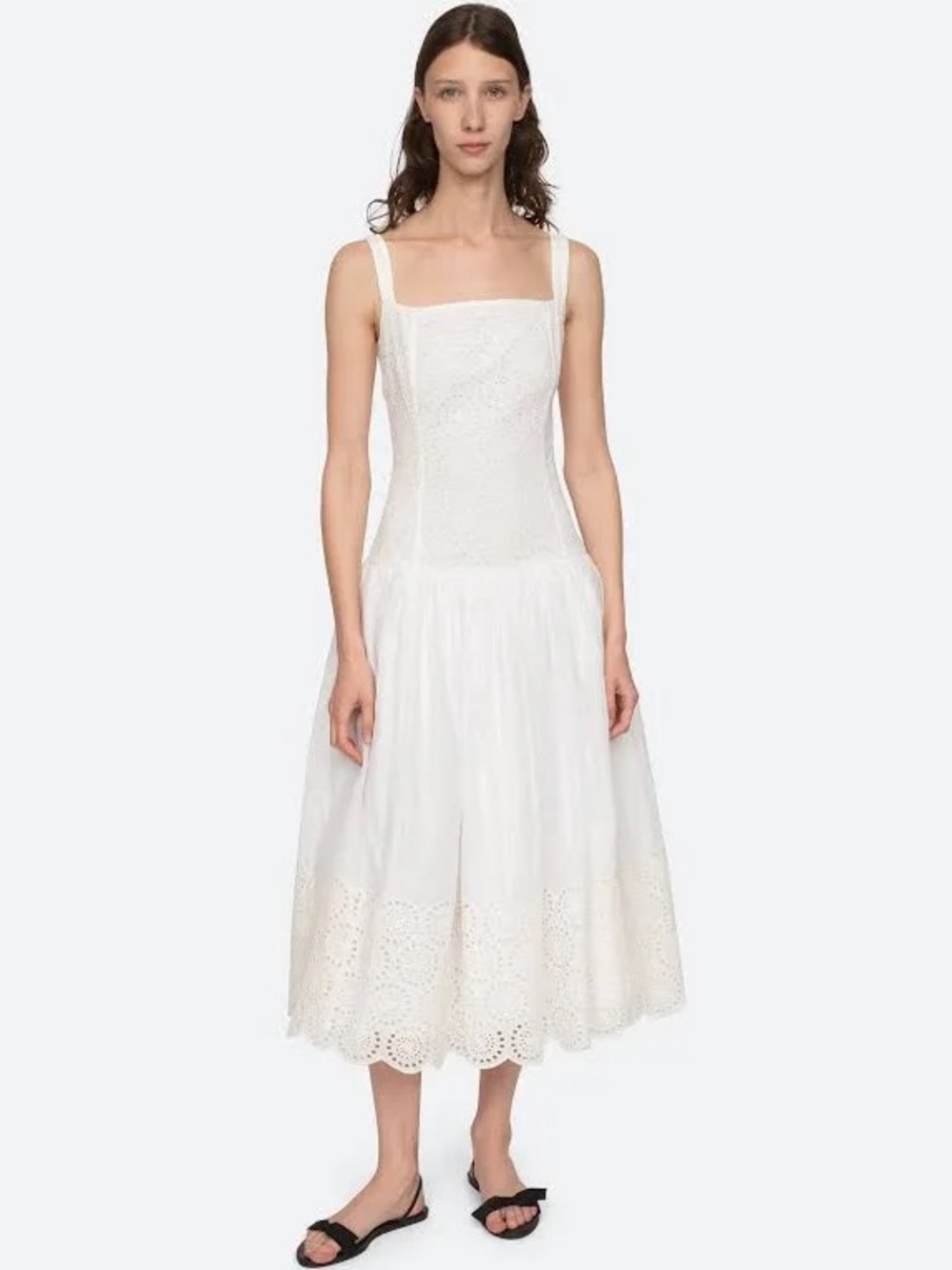 Sea New York Maeve Eyelet Maxidress